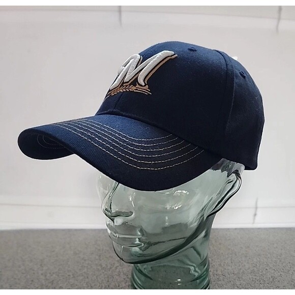 Milwaukee Brewers - Fan Favorite - Structured Hat/Cap with stretchable hat band - Picture 1 of 5
